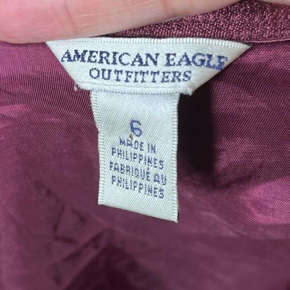 American Eagle Plaid Wool Skirt - Picture 8 of 9